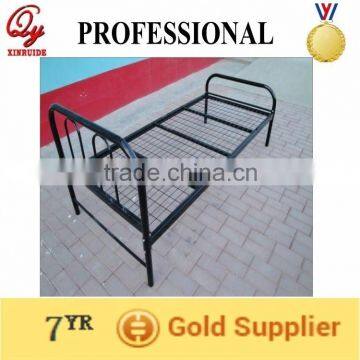 Hot sale!! cheap metal bed, metal structure single bed for bedroom