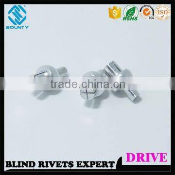 ALUMINUM BRAZIER HEAD ANCHOR PIN DRIVE RIVETS