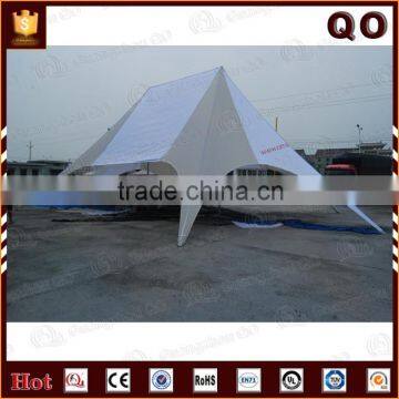 Advertising waterproof customized size double star tent