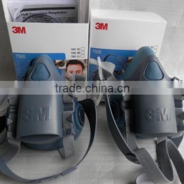 3M 7502 Gas Mask half Face Facepiece Respirator face mask for painting