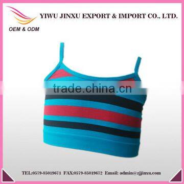 2016 baby tank top girl's fancy top straped small tank top