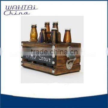 Antique Solid Wood Small Wine Crate