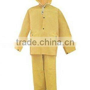 pvc/polyester rainsuit/rainwear