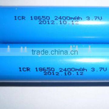 3.7v icr 18650 li-ion rechargeable battery