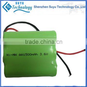 alibaba china supplier best price ni-mh aa rechargeable battery 3.6v 1500mah