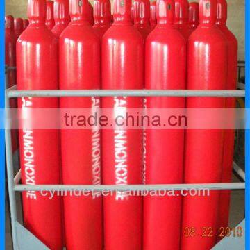 40l 150bar carbon monoxide gas cylinder