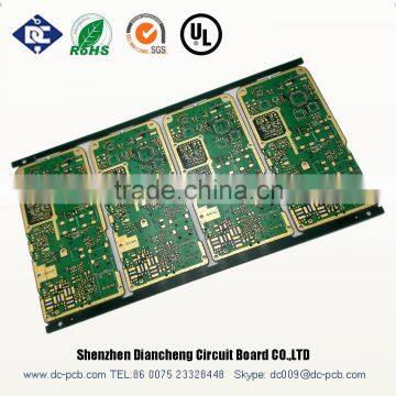 shenzhen dc pcb factory buried blind via pcb and gold plating