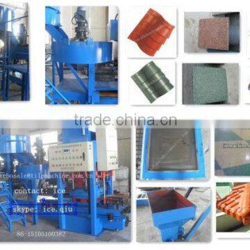 KB-125C Hydraulic Press Concrete Tile Making Machine