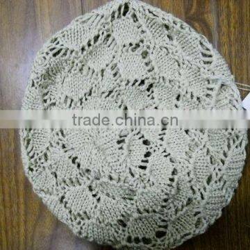 fashion lady Acrylic knitted hat