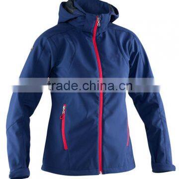 Women purple jacket softshell waterproof