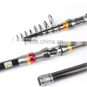 Portable Carbon Fiber Telescopic Fishing Rod Retractable Travel Spinning Fishing Pole ,Saltwater Boat Sea Rod photo-4