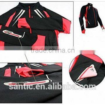 New SANTIC Men's Cycling Fleece Thermal Long Sleeve Jersey + Pants With 4D Padded photo-3