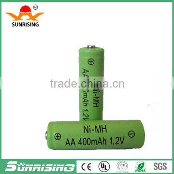 1.2v NI-MH AA400mAh rechargeable battery