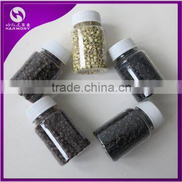 Silicone Beads Micro Link Ring Beads Feather Stick Hair Extensions With Mix-Coloured Beads 1000pcs 4.0mm*2.0mm*2.0mm photo-6