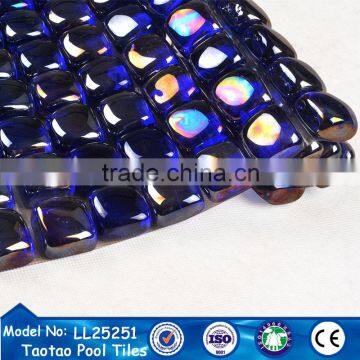 premium purple glass mosaic glass price swim pool factory