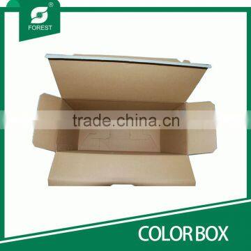 OFFSET PRINTING CUSTOM CORRUGATED COLOR CARTONS FOR PACKAGING FURNITURE WITH HANDLE HOLE photo-2