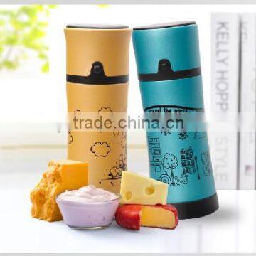 cute cartoon doubble wall stainless steel vacuum travel sport cup