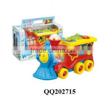 Lovely baby B/O building block train