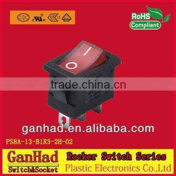 Single Pole Square Rocker Switch