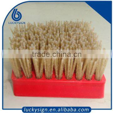 Hot sales fickert diamond round brush,abrasive circular nylon brush China factory