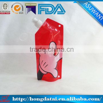 Drink pouch with spout packaging/design pouch/spout pouch