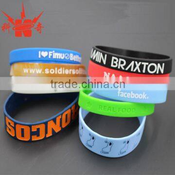 Hottest custom fashion energy silicone wrist band                        
                                                Quality Choice