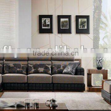 2012 autumn wooden frame fabric sofa