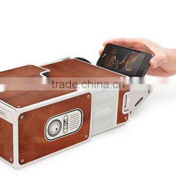 Portable cheap home Amusement device mini projector for mobile phone