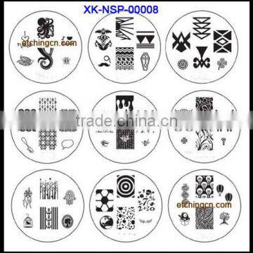 Factory price series Stamping Device Nail Art Image Plate, name plate, hot plate rectangular