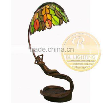 tall vintage bronze bed lamp new New modern style in 2014(TT10003)