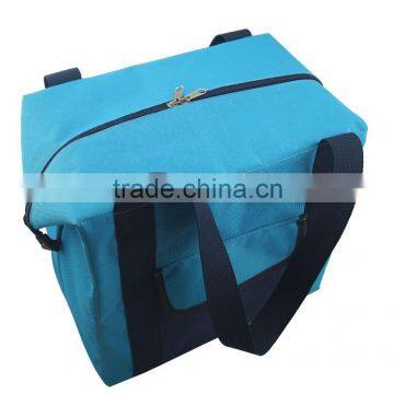 Insulated Cooler Lunch Tote Bag With Zipper Closure photo-3