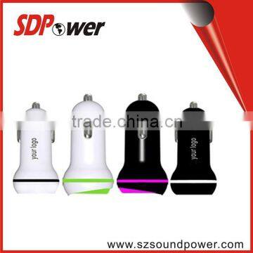 Dual port USB 5V3.1A 5V 2.1A car charger