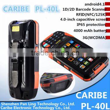 CARIBE PL-40L Ab053 handheld pda with 2d barcode reader for warehouse management system