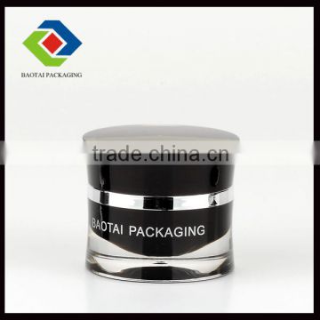 50g round PMMA cream jar for cosmetic packaging