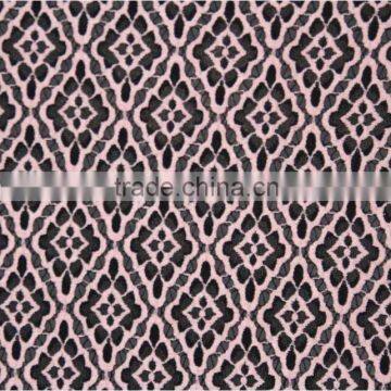 TH-8810 cotton nylon material lace fabric for garment