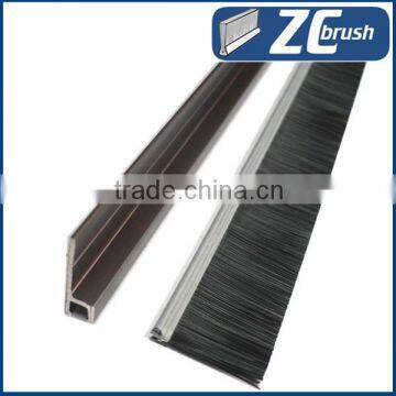 door bottom sealing weather strip brush