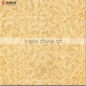 yellow crystal tile, micro crystal stone floor tiles, glass surface polished porcelain tile