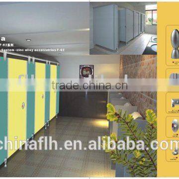 10 years useful life compact laminate toilet partition