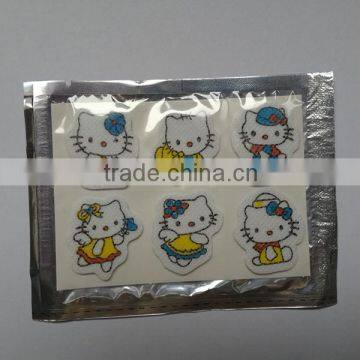 OEM 100% Natural Herbal Mosquito repellent patch for kids HelloKitty type