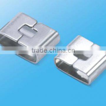 Stainless Steel O Type Banding Clip and cable tie buckle