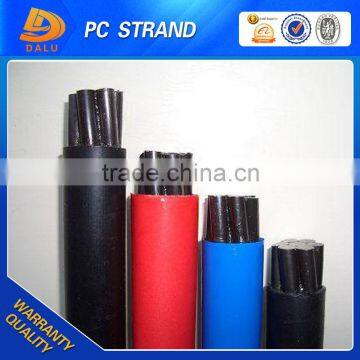 UNBONDED PE COATED 1* 7 WIRE PC STEEL STRAND