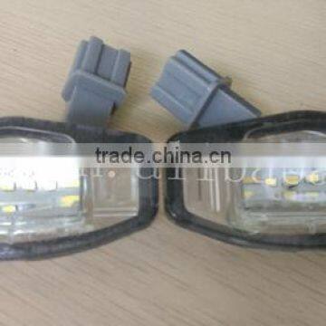 Waterproof Shockproof 12v CE E4 Led License Plate Lamp Led Module Plate Lamp for Honda Civic City Legend Accord photo-2