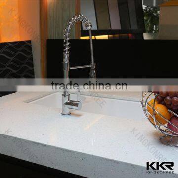 commercial bar countertop/ glacier white quartz countertop