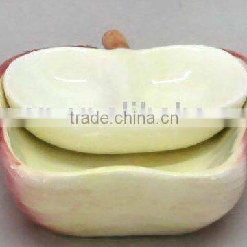 ceramic apple household series, apple dish