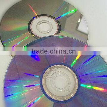 silver/green CD disc in bulk 700mb 80mins