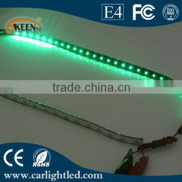 LED 90cm Strip Knight Rider 66 Smd Single Green Flashing Led Lights for Cars and Motorcycles photo-3