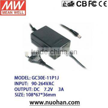 Meanwell dc switch power supply/16.8 ~ 30W Power Adaptor with Charging Function                        
                                                Quality Choice