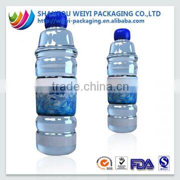 PVC Print Sleeve Label Mineral Water Bottle Printing Label PVC Heat Shrink Plastic Bottle Label