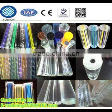 Colored Line PMMA Rod /Acrylic rod Extrusion Machine