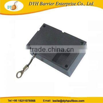 Rectangle retractable pull box,good quality pull box & recoiled,anti-shoplifting recoilers